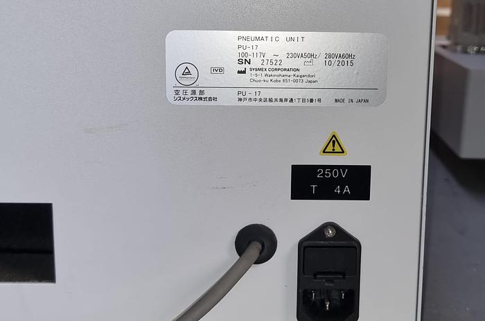 Used XN 1000 Sysmex Hematology Analyzer