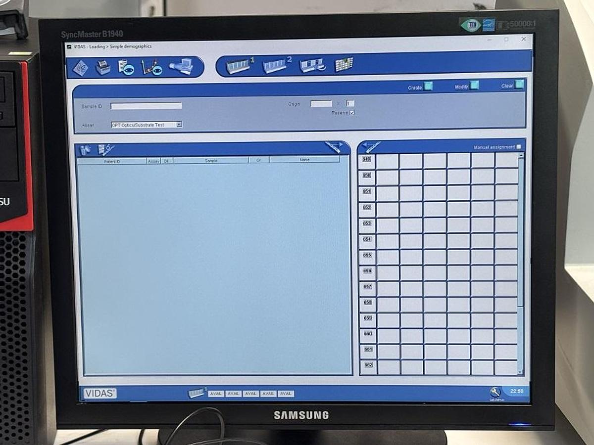 Used BIOMERIEUX Vidas Blue