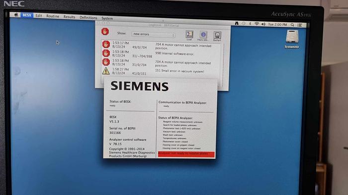 Used Dade Behring, BEPIII