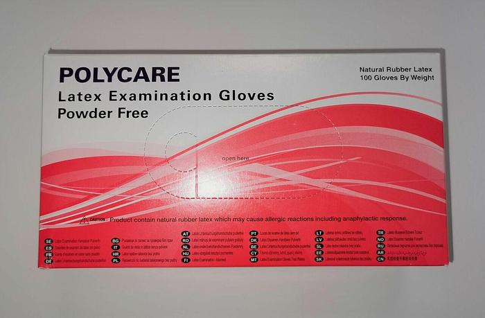 Used For Sale POLYCARE Powder free examination gloves