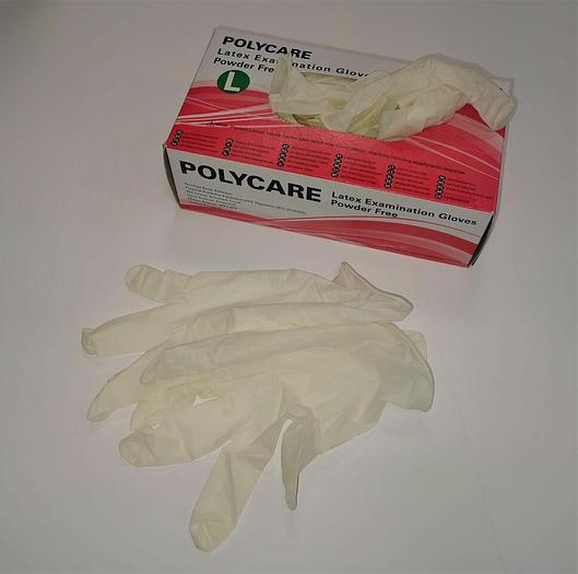 Used For Sale POLYCARE Powder free examination gloves