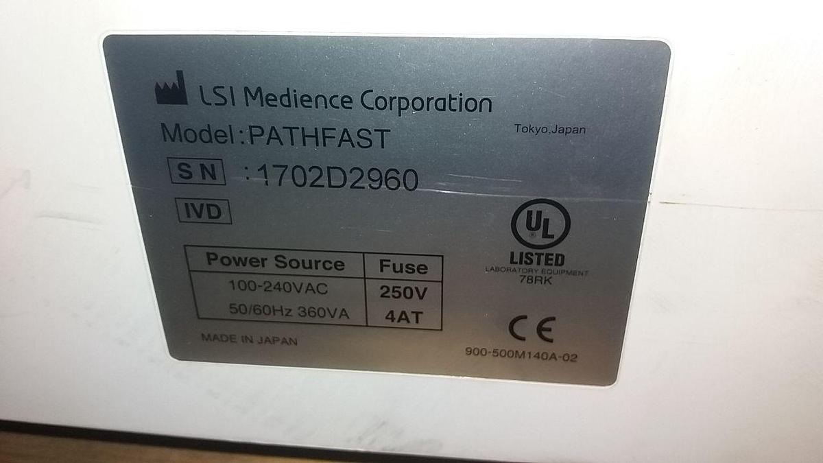 Used LSI MEDIENCE CORPORPORATION PATHFAST