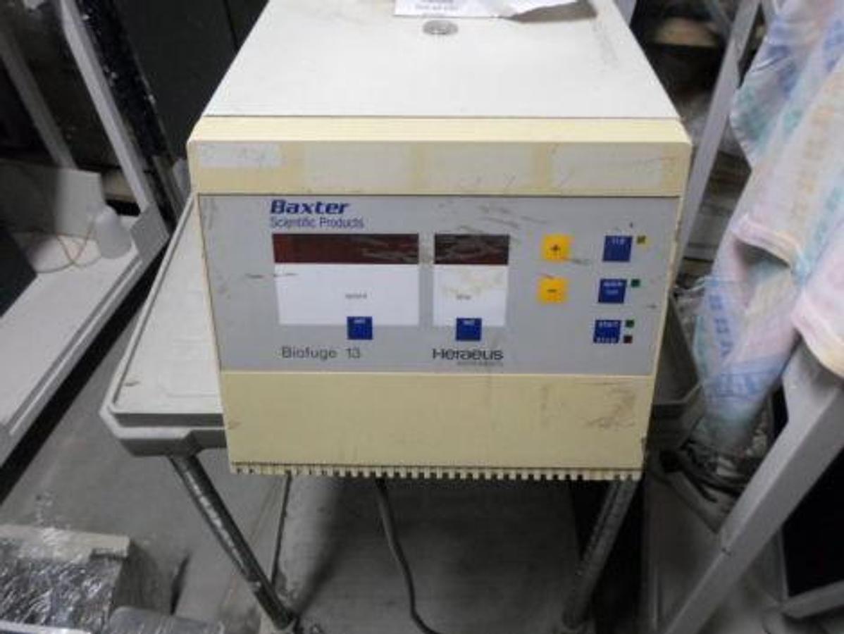 Used BAXTER BIOFUGE 13