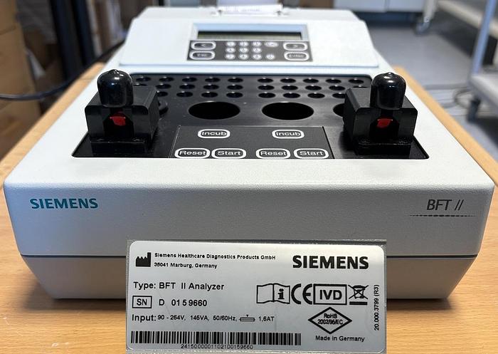 Used BFT II, Siemens