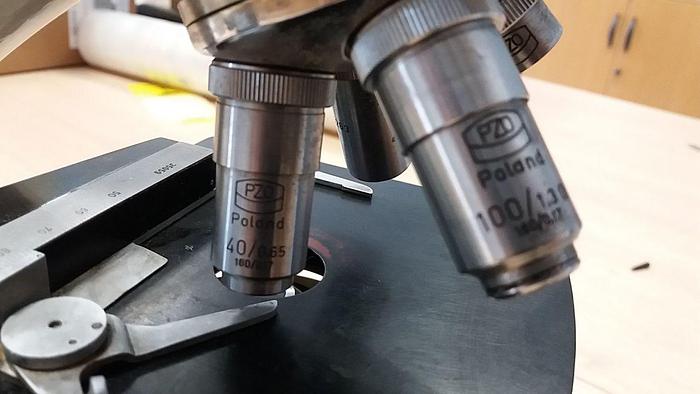 Used For Sale PZO WARSZAWA . Microscope