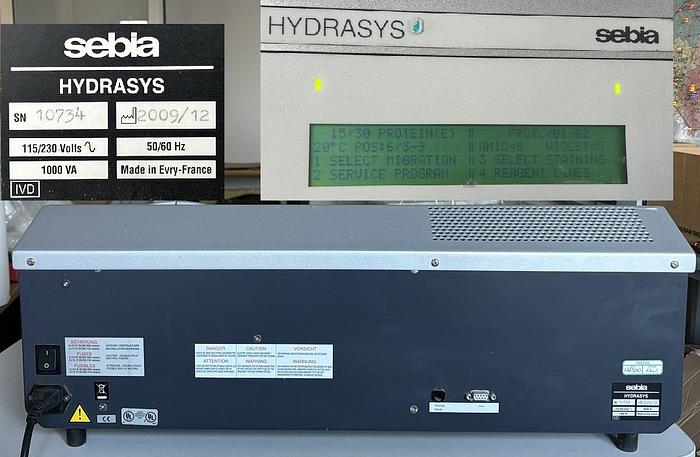 Used SEBIA Hydrasys
