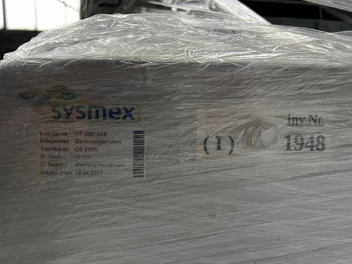 Used 2013 SYSMEX CS 5100