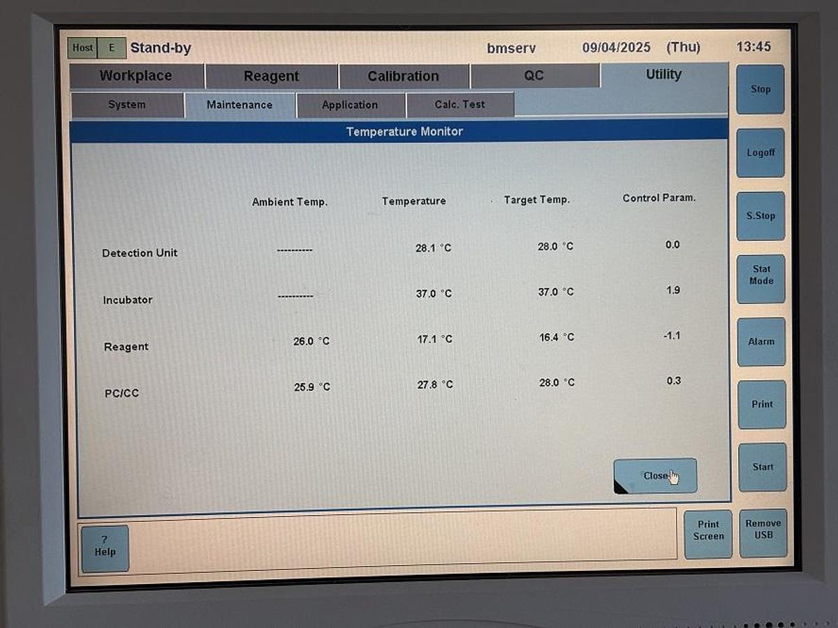 Used HITACHI cobas e411