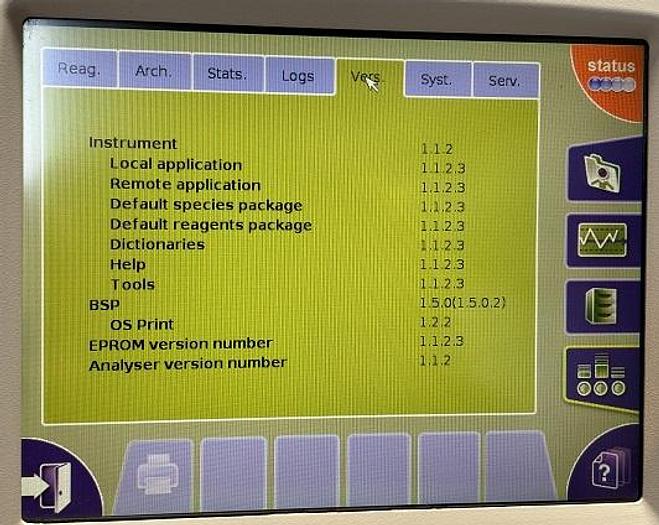 Used HORIBA ABX  Micros ES60