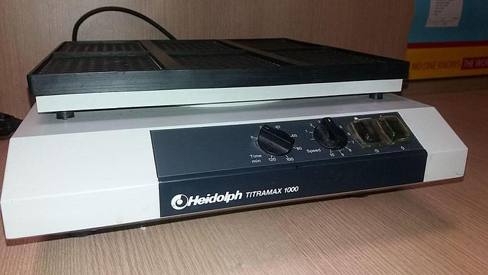 Used For Sale HEIDOLPH TITRAMAX 1000 Platform Shaker Rotator/Mixer/Rocker