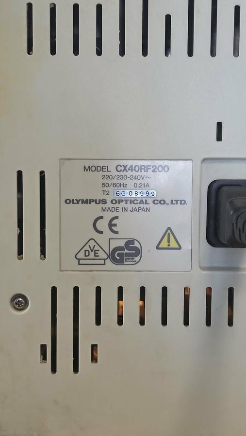 Used Microscope Olympus CX40
