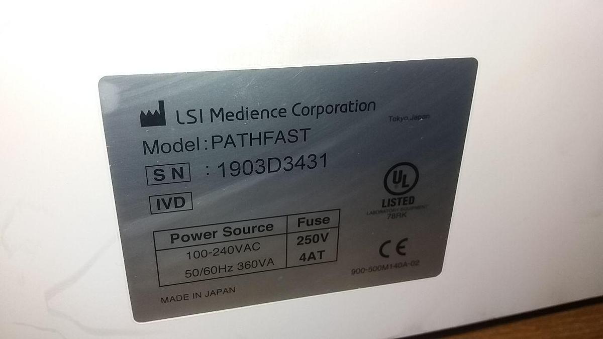 Used LSI MEDIENCE CORPORPORATION PATHFAST