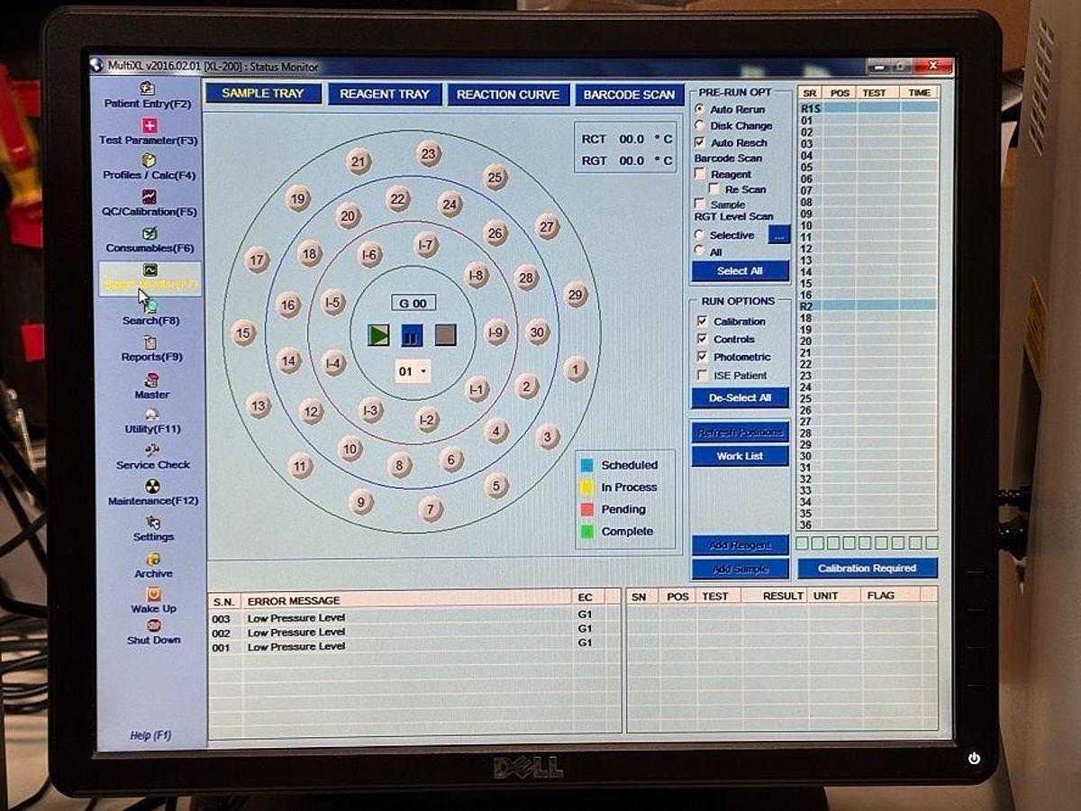 Used ERBA XL-200