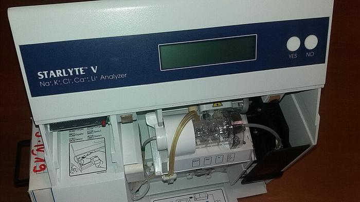 Used For Sale STARLYTE Alfa Wassermann  V Electrolyte Analyzer