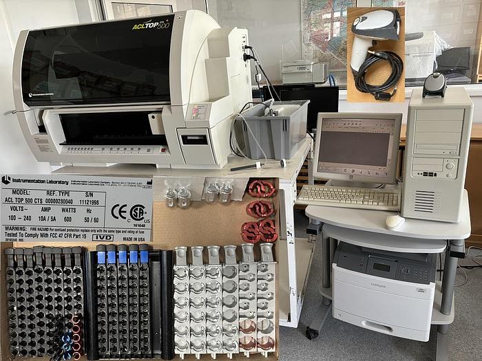 Used Instrumentation Laboratory (IL), ACL TOP 500 CTS
