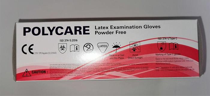 Used For Sale POLYCARE Powder free examination gloves