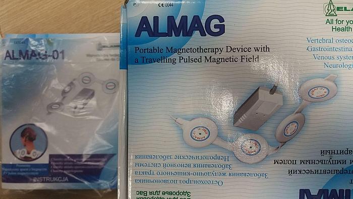 Used ELAMED ALMAG portable Magnetotherapy Device