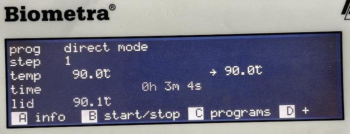 Used Biomedizinische Analytik GmbH, Biometra