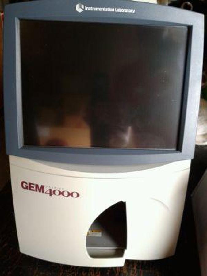 Used INSTRUMENTATION LABORATORY GEM Premier 4000