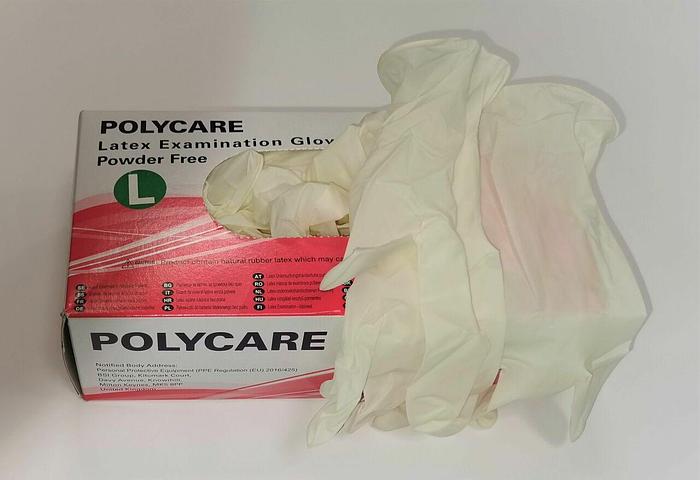 Used For Sale POLYCARE Powder free examination gloves