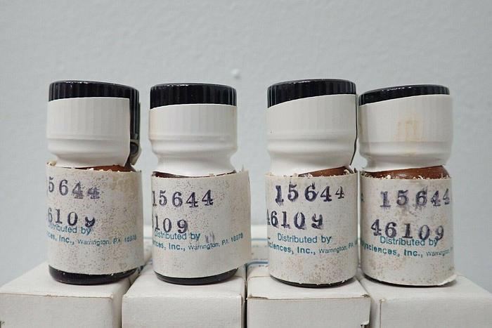 Used Lot of 4 Polysciences 15644 Poly(ethylene glycol) 1/g ~ 15-20% Full