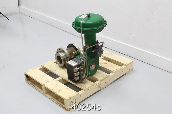 Used Fisher 4" Vee Ball Control Valve, V150 #40254