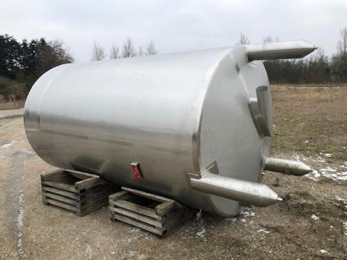 Brugt 13.000 liters rustfri tank