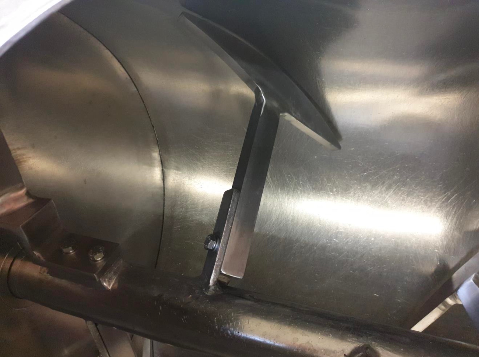 Used VIANI ST350 SS316 powder paddle blender