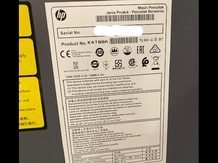 Used 2017 Hewlett-Packard Latex 1500