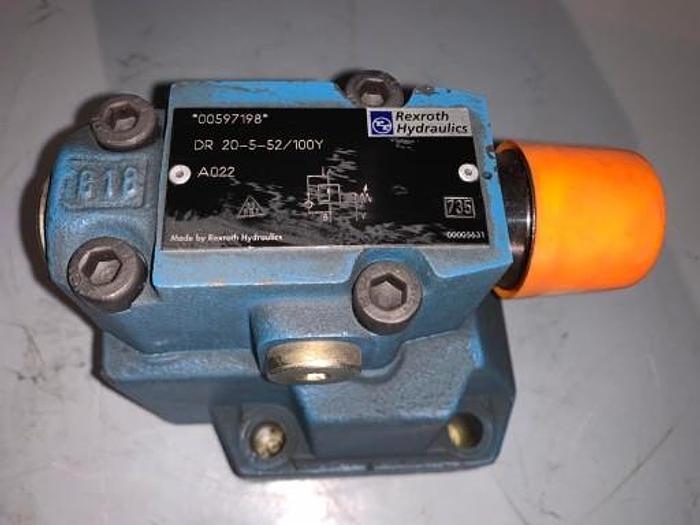 REXROTH DR 20-5-52/100Y HYDRAULIC PRESSURE REDUCER