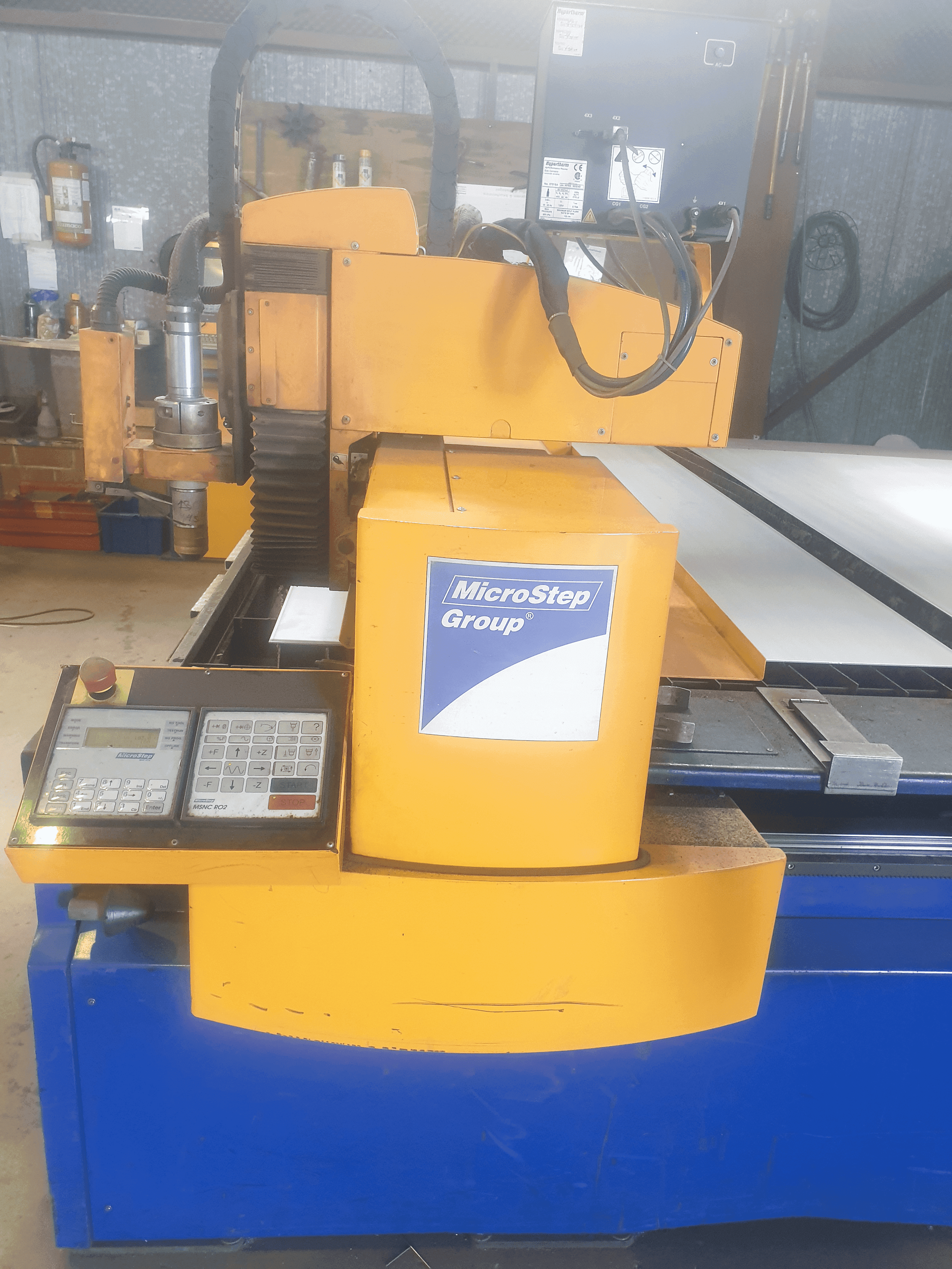 Used MicroStep PLS 4501.25P - Plasma Cutting - 2008