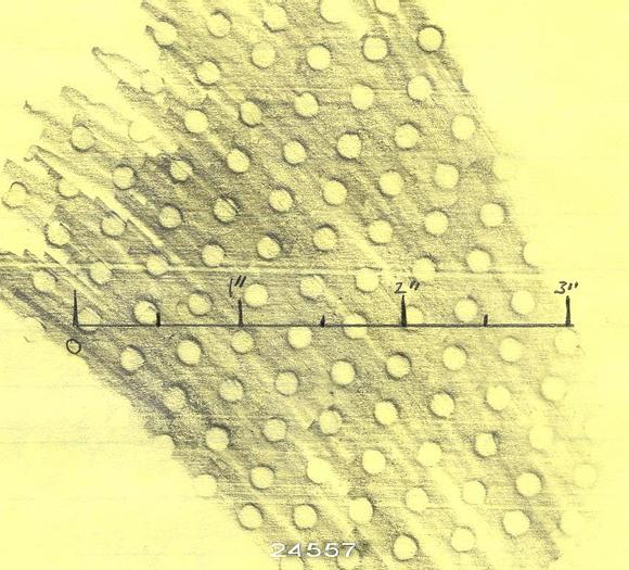 Used Manchester  Suction Press Roll, 18" Diameter, 92" Drilled Face, 110" Bearing Centerlines #24557