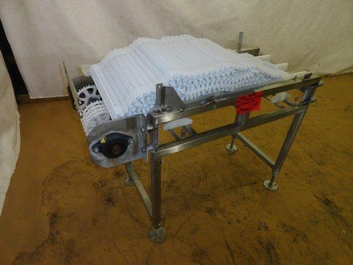 Used Stainless Steel Conveyor; 16"Wx4'L