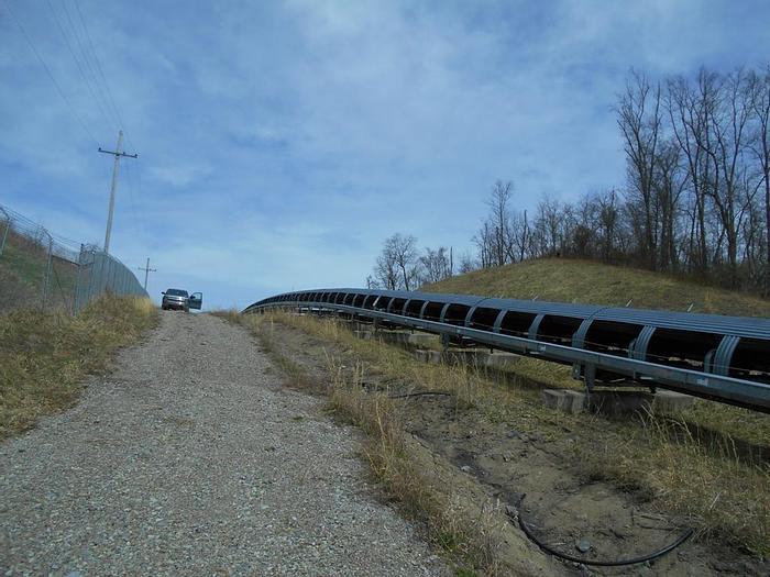 Used Conveyor, Belt, 36" X 1,000', Overland Conveyor, #D742389