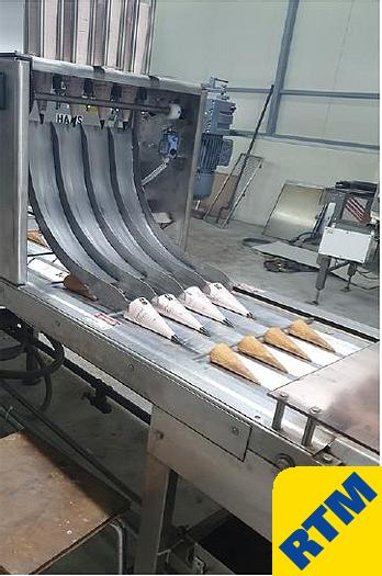Used Rolled Wafer Cone Oven