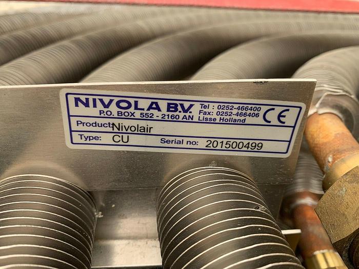 Used 1 x Nivola Nivolair V3 , Heating system for high rooms Heating system for high rooms