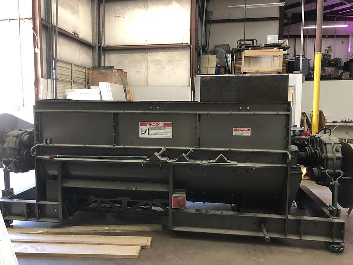 Used Mixer, Pug, 150 CF, C/st, 40 HP, Columbia, Mdl 308.469.1 #C742299