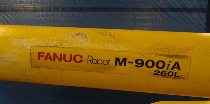 Used FANUC M900iA/260L 6 AXIS CNC ROBOT WITH R30iA CONTROLLER