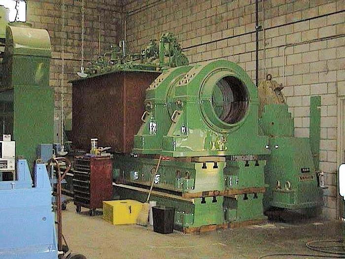 Used 190,000 POUND SCHENCK MDL. H9V ROLL BALANCING MACHINE