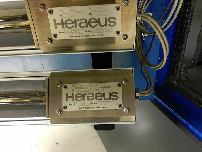 Used 2014 PCS Pultrucoater Powder Coating Solutions, Inc. Substrate Powder Coating Line