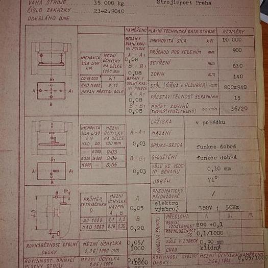 Used Press Knuckle Joint Coining LLR1000