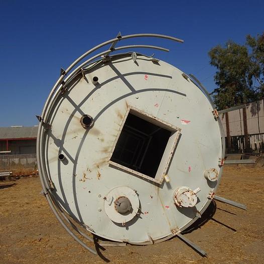 Used Silo, 1,750 CF, 12' X 15', Cone Bottom, Dust Collector, #S742417