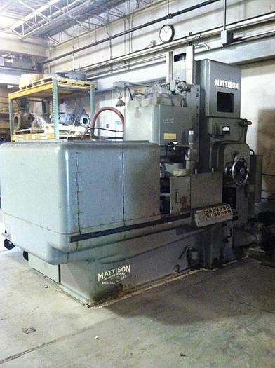 42" Mattison Rotary Surface Grinder, 24" Vertical, 75 hp, ID17351