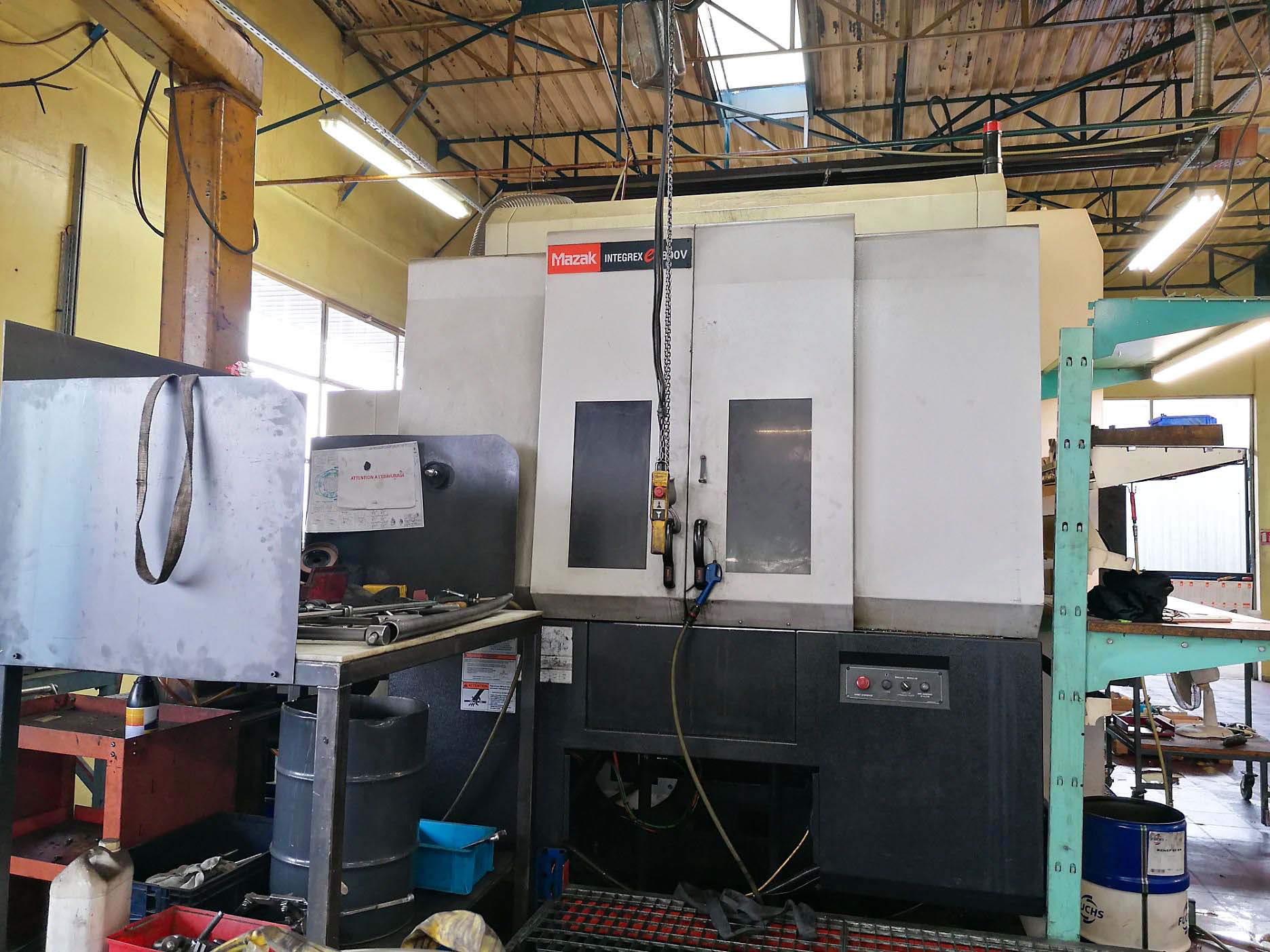 Used Mazak Integrex e-800V - Horizontal Machining Center - 2004