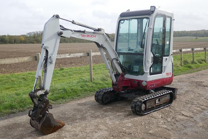 Used 2008 TAKEUCHI TB016