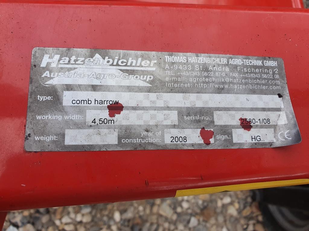 Used Opico Grass Harrows