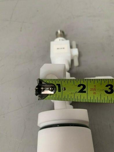 Used Polymer Drum Siphon 13.5" Tube w/ Stainless Steel Swagelok 1" Sanitary Fitting