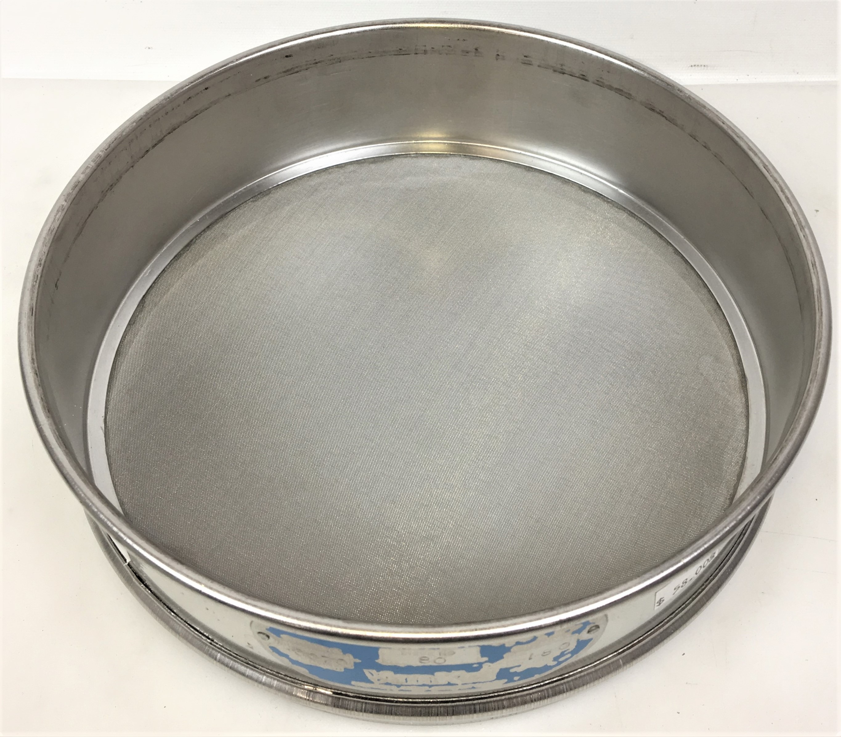 Used USA Standard Brass-Stainless Steel Sieve Set - 8" Diam (Set of 9)