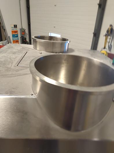 Used Used Natoli 45 Station Double Sided “D” Tooled Rotary Tablet Press.