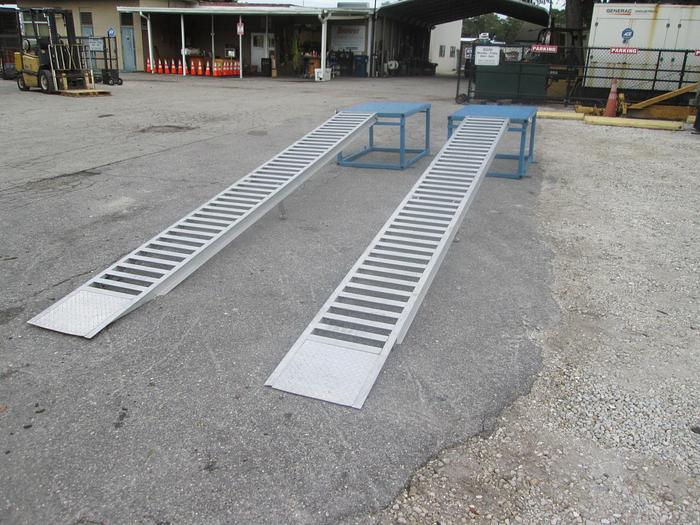 Used Vehicle Display Ramps and Platform